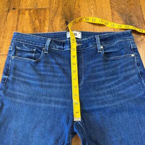 Paige Verdugo Ankle Skinny Jeans Women's 32 Mid Rise Casual Stretch Denim - Picture 4 of 7